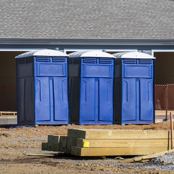 can i customize the exterior of the porta potties with my event logo or branding in West Slope